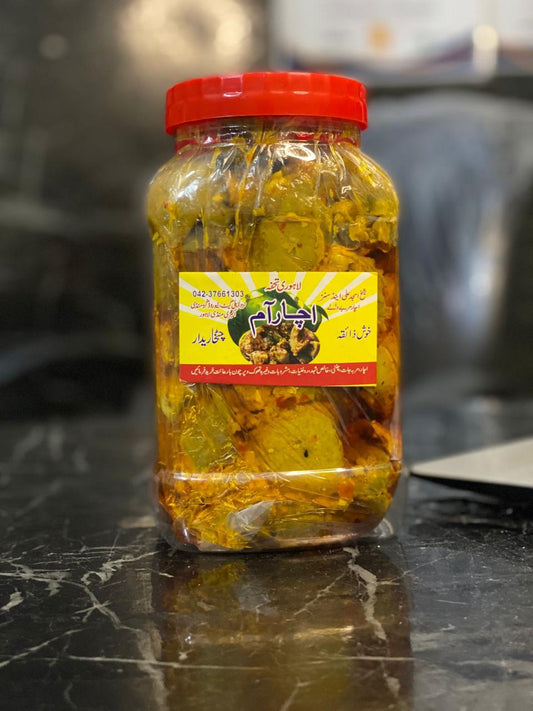 SPECIAL MANGO ACHAR[PICKEL] 100% ORGANIC ACHAR 1/2KG